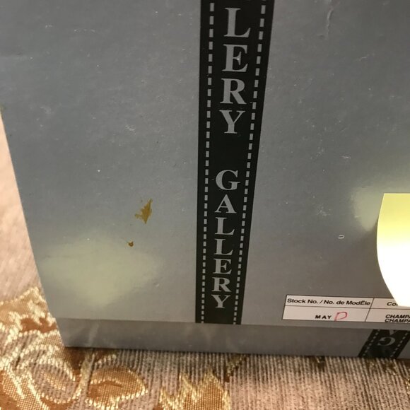 GORGEOUS Champagne Satin Ankle-Strap Sandals, Embroidered Formal Pump Dress Shoe - Picture 3 of 16